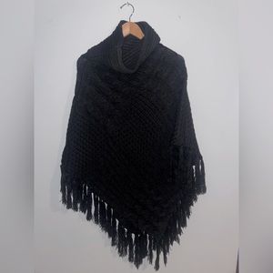 Cable Knitted Shawl
